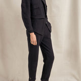 Nomos Cropped Black Boucle Jacket