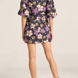 Coeus Hibiscus Print Dress