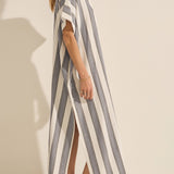 Apollo Chios Stripe Caftan