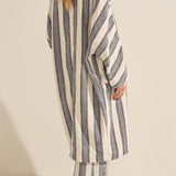 Cypress Chios Boucle Stripe Coat