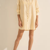 Arion Killini Stripe Silk Shirtdress