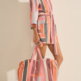 Hydra Fira Stripe Tote