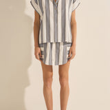 Daphne Chios Stripe Top