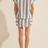 Daphne Chios Stripe Top
