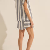 Daphne Chios Stripe Top