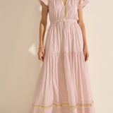 Fate Ithaki Stripe Cotton Voile Dress