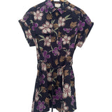 Sample - Sestus Hibiscus Print Playsuit
