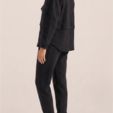 ILIO NEMA Nomos Cropped Black Boucle Jacket