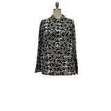 Sample - Black and White Print Shirt