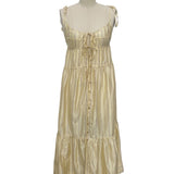 Sample - Enyo Killini Stripe Silk Dress