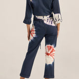 Pan Hand Tie-Dye Denim Boilersuit