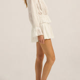 Aulis White Voile Shirt