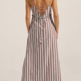 Ino Serifos Stripe Dress