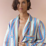 Thalia Mykonos Stripe Shirt