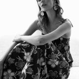 Nisus Hibiscus Print Dress