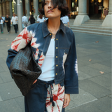 Virgil Hand Tie-Dye Denim Jacket