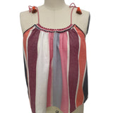 Sample - Hylas Fira Stripe Cotton Top