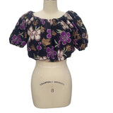 Sample - Antiope Hibiscus Print Top