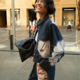 Virgil Hand Tie-Dye Denim Jacket
