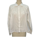 Sample - Cleobis White Cotton Poplin Shirt