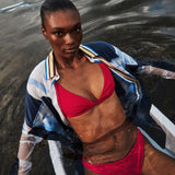 PRE-ORDER Artemis Blue Sarong Shirtdress