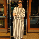 Cypress Chios Boucle Stripe Coat