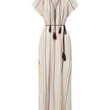 Aphea Casablanca Stripe Caftan