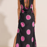 Archer Kusama Dot Silk Dress