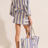 Ariane Mykonos Stripe Robe