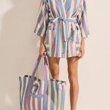 Ariane Mykonos Stripe Robe