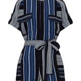 Sample - Orpheus Delos Stripe Playsuit