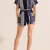 Sample - Orpheus Delos Stripe Playsuit