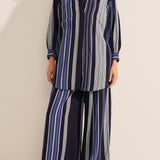 Sample - Plutus Delos Stripe Shirtdress