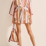 Ariane Amorgos Stripe Robe