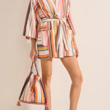 Ariane Amorgos Stripe Robe