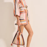 Ariane Amorgos Stripe Robe