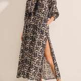 PRE-ORDER Priam Clover Print Caftan