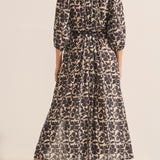PRE-ORDER Priam Clover Print Caftan