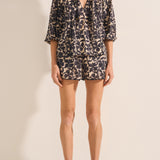 PRE-ORDER Euthenia Clover Print Blouse