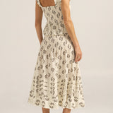 Ceres Shell Stripe Voile Skirt