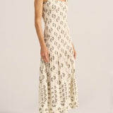 Maia Shell Stripe Voile Dress