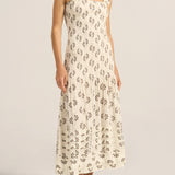 Maia Shell Stripe Voile Dress