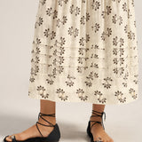 Maia Shell Stripe Voile Dress