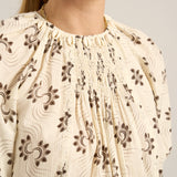 Moira Shell Stripe Voile Top