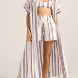 Apollo Thessa Stripe Caftan