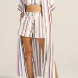 Remus Thessa Stripe Shorts