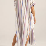 Apollo Thessa Stripe Caftan