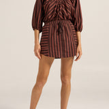 Abas Simi Stripe Skirt