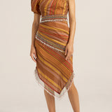 Aegina Thebes Stripe Dress
