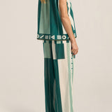 ILIO NEMA Green Sarong Voile